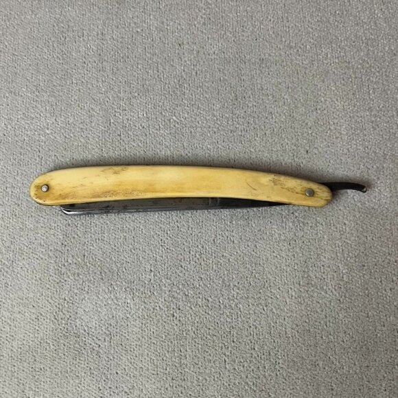 GEBR. KORTE 801 Vintage Folding Straight Razor, SOLINGEN-GERMANY Antique - Picture 2 of 6